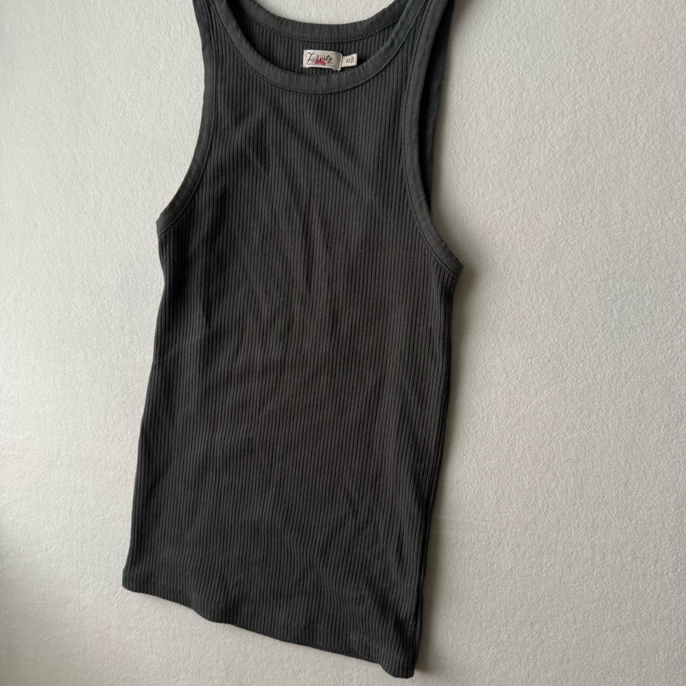 Faherty Ribbed Tank Top XS - Picture 3 of 5